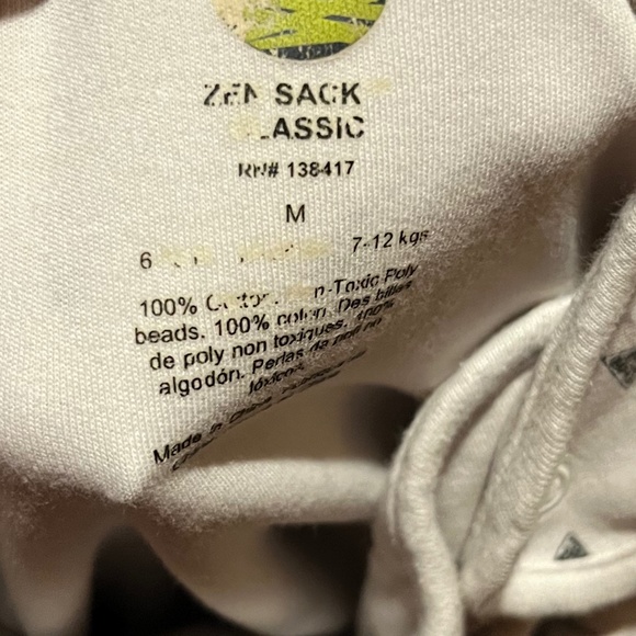 B 6 Nested Bean Zen Sack Gently Weighted Wearable Blanket - Picture 6 of 6